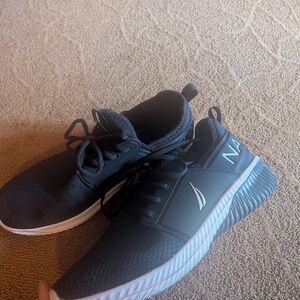 Nautica Men's NAVY BLUE Athletic TENNIS Shoes 11 EXC SHAPE WORN 2X $78